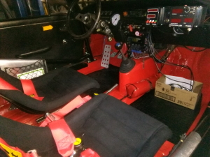 The insides of the Fulvia Rally