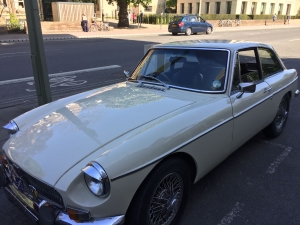 MGB, after a repaint